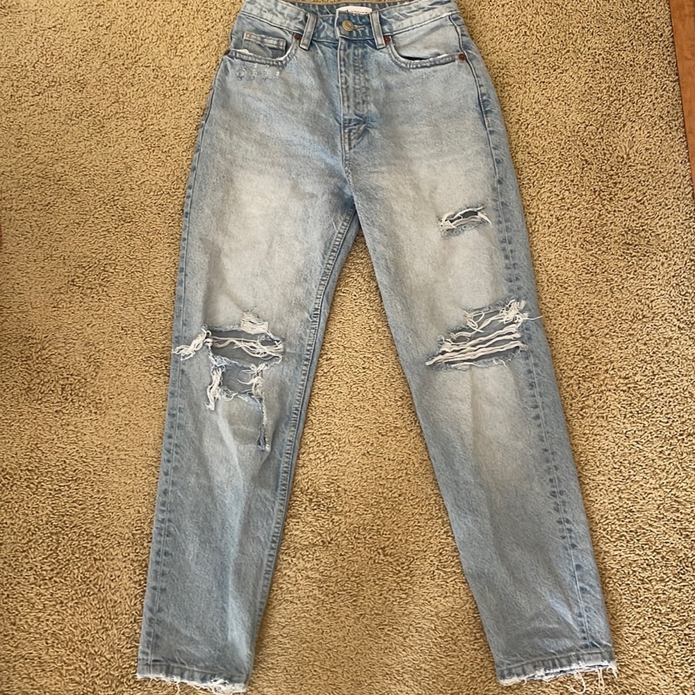 Zara jeans, size 2, light blue wash
